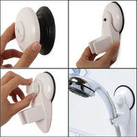 Adjustable Chuck Shower Head Holder Bathroom Wall Mounted Bracket With Sucker