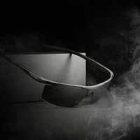 Aluminum Magnesium Alloy Sunglasses UV Protection Polarized Driving Outdoor Eyeglasses