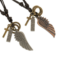 Antique Silver Bronze Angel