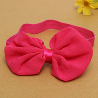 Baby Girls Newborn Chiffon Bowknot Headbands Hairband Hair Bow Band