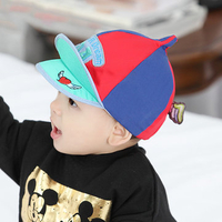 Baby Kids Cute Mixed Color Stripe Baseball Caps Toddler Peaked Beret Hat