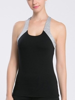 Bandage Stretch Active Tank Tops For Women