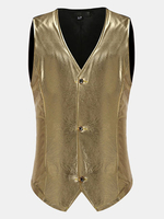 Bar Nightclub Stitching Printing Waistcoats