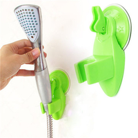 Bathroom Strong Attachable Shower Head Holder Suction Cup Movable Bracket