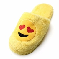 Big Size Expression Face Cute Slip On Indoor Floor Slipper