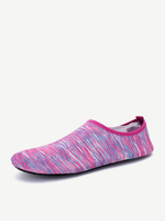 Big Size Stripe Star Colorful Slip On Flat Swimming Yoga Shoes