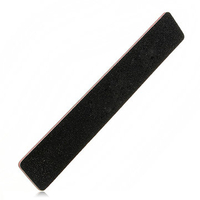 Black Double Sided Square Sanding Nail File Stick