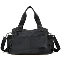 Black Nylon Large Capacity Handbag Shoulder Bag Travel Bag Crossbody Bags
