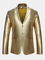 Bling Bling Dark Line Solid Color Suit