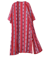 Bohemian Chiffon Ethnic Style Printed Beach Kimono Cardigans