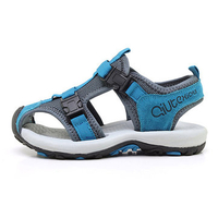 Boys Soft Hollow-out Breathable Mesh Suspension Beach Sandals