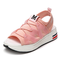 Breathable Peep Toe Platform Casual Sandals For Women
