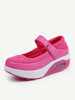 Breathable Rocker Sole Hook Loop Platform Shake Sport Shoes