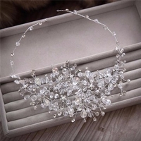 Bridal Crystal Rhinestone Party Headband Tiara Clear Hair Accessories