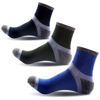 Brief Spell Color Thick Warm Durable Breathable Casual Socks For Men