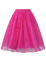 Brief Tulle Women Ball Gown Puff Skirts