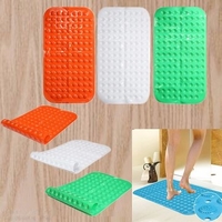 Bubble Bath Bathroom Shower Mat Rug Non-slip Suction Cups Rubber Safety Carpet