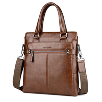 Business Bag Single Shoulder Bag Vertical Section Documents Bag Briefcase & Laptop Bag For Men