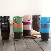 Car Seat Storage Box Money Pot Beverage Holder Multi-function Creative Car Pocket Organizer