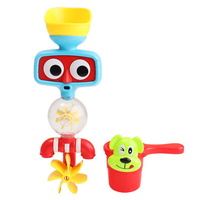 Cartoon Flow Fill Faucet Spout Kids Shower Fun Pool Beach Toy