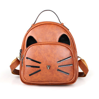 Cartoon Lovely Cat Backpack School Bag Satchel Shoulder Bags