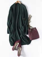 Casual Brief Women Long Cardigans