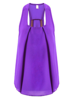 Casual Chiffon Patchwork Irregular O-neck Tank Tops For Women