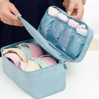 Casual Nylon Travel Waterproof Lightweight Underclothes Wash Cosmetic Storage Bags