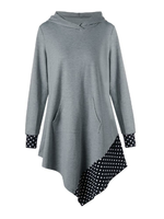 Casual Patchwork Asymmetrical Women Dresses
