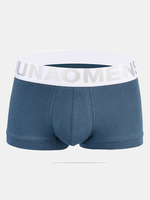 Casual Sexy Soft Breathable Cotton U Convex Boxer Briefs for Men