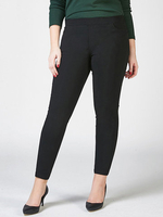Casual Solid Elastic Waist Pockets Pants For Women