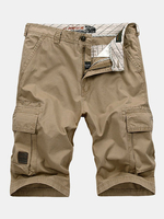 Casual Vintage Multi-Pocket Sport Fifth Cargo Shorts for Men