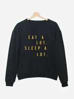 Casual Women Long Sleeve Letter Printed Sweatshirt