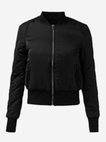 Casual Women Long Sleeve Stand Collar Pocket Zipper Jacket