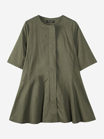 Casual Zipper Pure Color Jacket