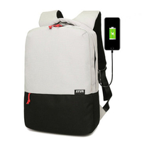 Charge Shoulder Bag Men Backpack Student Bag Business Casual Travel Bag For Men