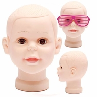 Children Kid Mannequin Manikin Model Head For Hats Wig Show Stand Display