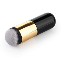 Chubby Pier Foundation Brush Flat Portable BB Cream Blush Makeup Tool