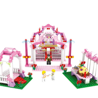 COGO Girl Series 13265 Royal Wedding 355 Pcs Building Block Sets Bricks Toys Best Gift for Girls