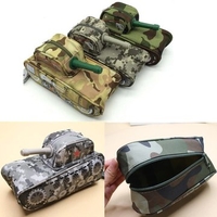 Cool Tank Shape Pencil Case Bag Pen Box Stationery Boy