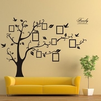 Creative Decal DIY Mural Wall Art Memory Tree Photo Wall Sticker Living Room Home Decoration
