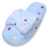 Cute Bowknot Cotton Slippers