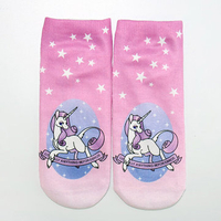 Cute Cotton Animals Short Socks Soft Casual Comfortable Sock