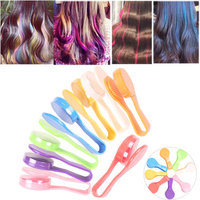 Disposable Hair Dye Color Chalk Powdery Clamp Clip DIY Colorful Makeup Styling Tool