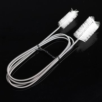 Double Ended Water Hose Pipe Cleaning Brush U Tube Brush Kitchen Cleaning Tools