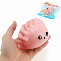 Eric Squishy Dumpling Dollar Eyes 13cm Slow Rising Original Packaging Collection Gift Decor Toy