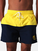 ESCATCH Sport Loose Breathable Quick Dry Printing Drawstring Board Short for Men