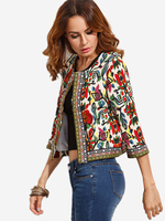 Ethnic Printed Jacket