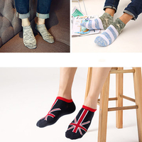 Fancies Elasticized Reinforced Various Styles 5 Pairs Set Low cut Casual Socks For Men