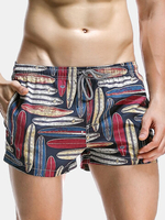 Fashion Hawaiian Style Sexy Sports Printing Breathable Board Shorts for Men